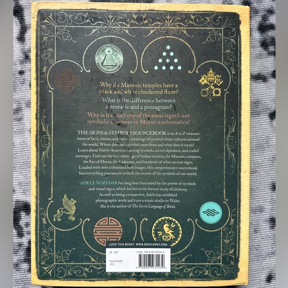 The Illustrated Signs&Symbols Sourcebook by Adele Nozedar - Picture 2 of 2